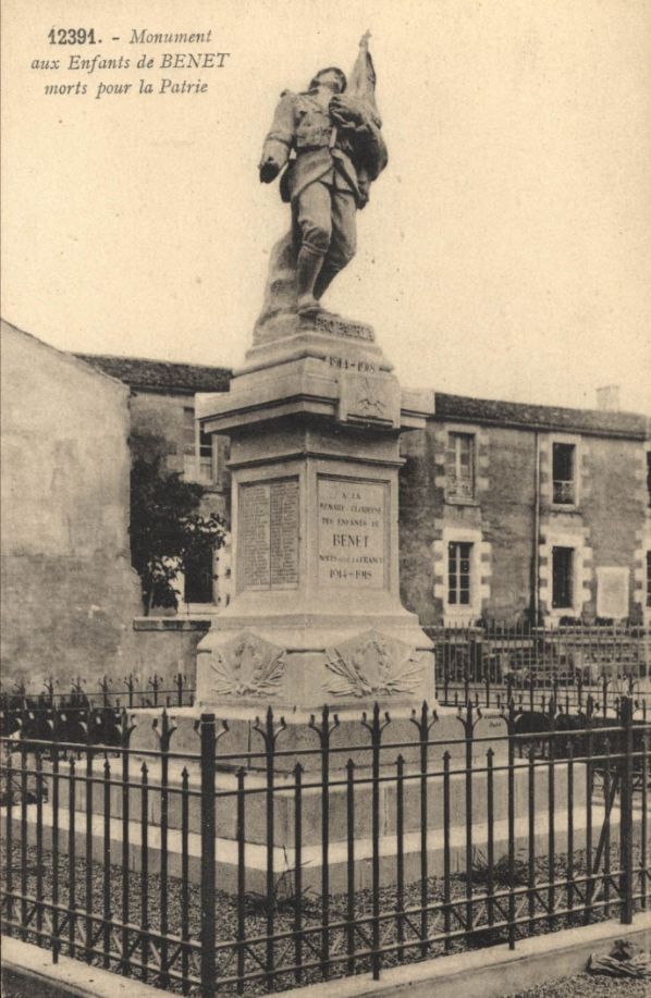 Monument aux morts de Benet