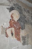 Peinture monumentale : saint Fiacre, saint Mathurin