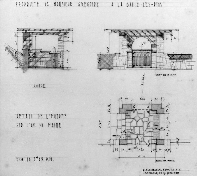 Maison dite villa balnéaire Aktina, 21 avenue du Maine