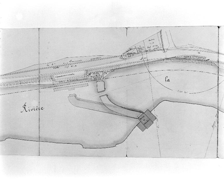 Site d'écluse de Cumont