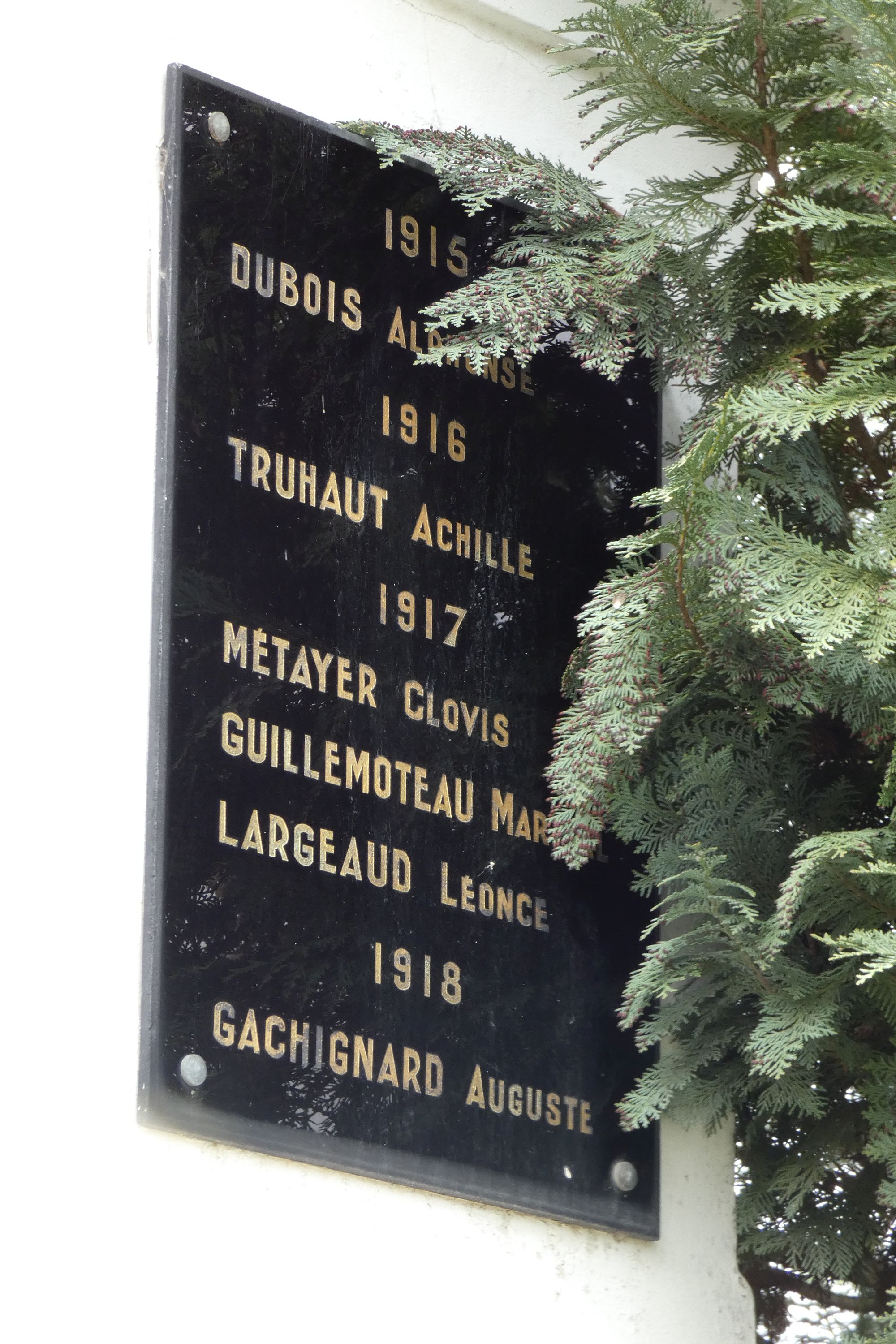 Monument aux morts de Sainte-Christine