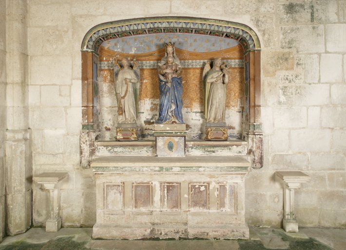 Autel et retable de Notre-Dame de la Miséricorde