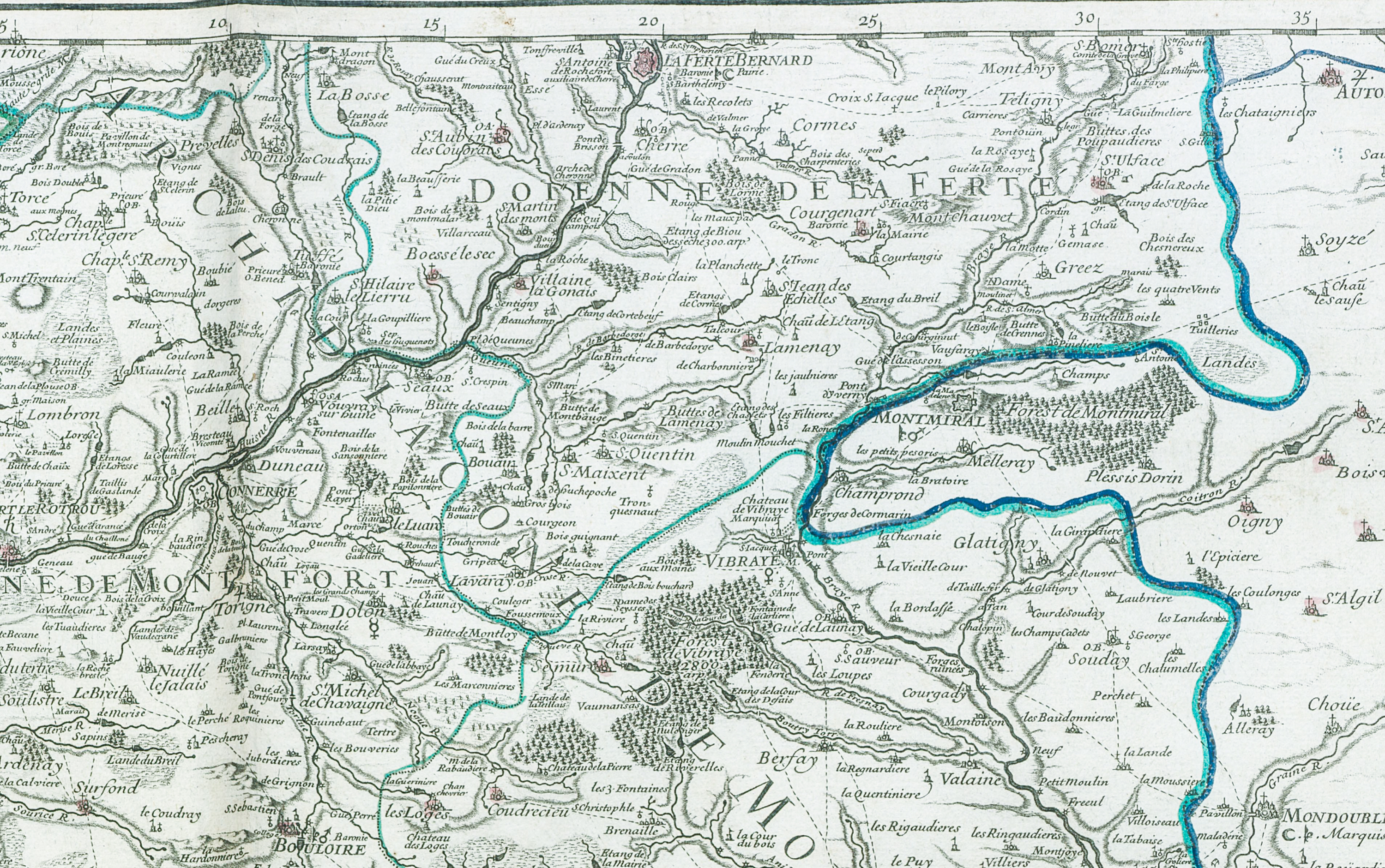 Sceaux-sur-Huisne : présentation du bourg