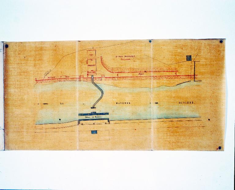 Site d'écluse de L'Ecluse-de-Mayenne