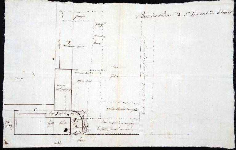 Prieuré, actuellement maisons (2), 4 rue Max-Cochard  ;  1 rue Frédéric-Chevalier