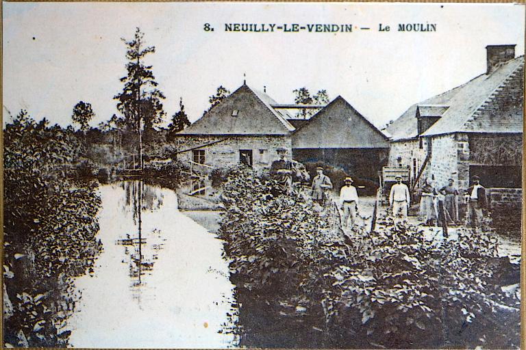 Moulin à farine, puis minoterie dite minoterie Rioux