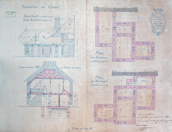 Communs du château de la Valette