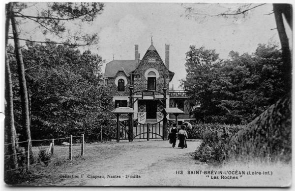 Maison de villégiature balnéaire dite les Roches, 4 allée de la Brévinière