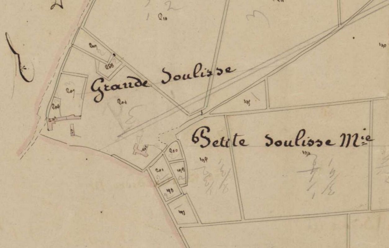 Ferme dite la Grande Soulisse, actuellement maison ; 15 route de la Guérinière