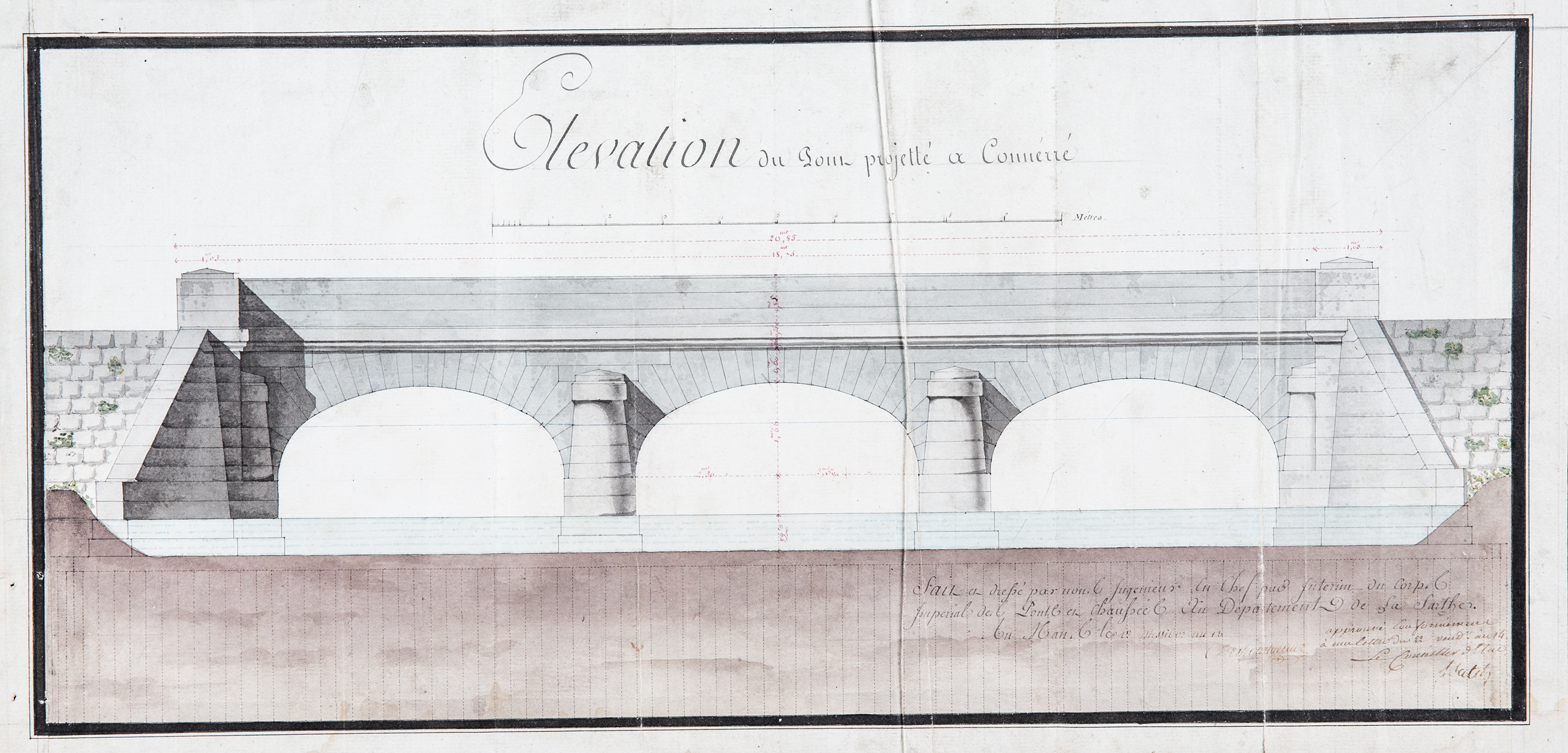 Ponts du bourg de Connerré