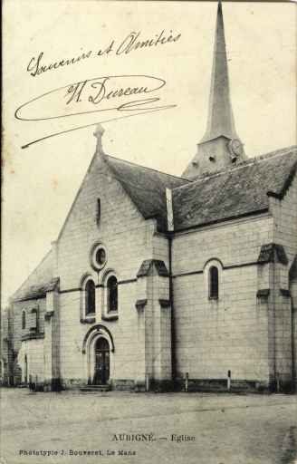 Église paroissiale Saint-Martin-de-Vertou d'Aubigné-Racan