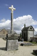 Croix de cimetière dite la croix boissée - Cimetière, la Croix-Boissé, Saulges