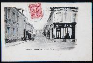 La rue de Paris, carte postale du début du XXe siècle.
