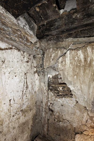 Maison en pan de bois de la Guiberdière, actuellement remise