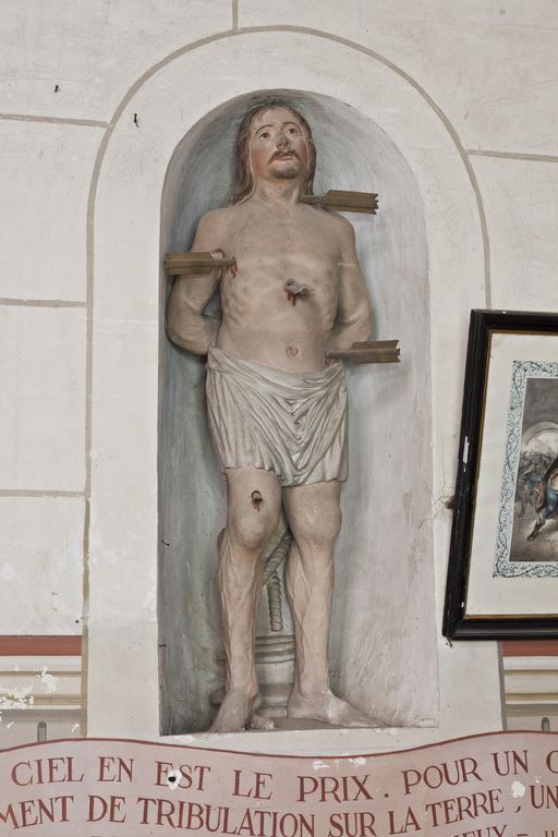 Statue : saint Sébastien