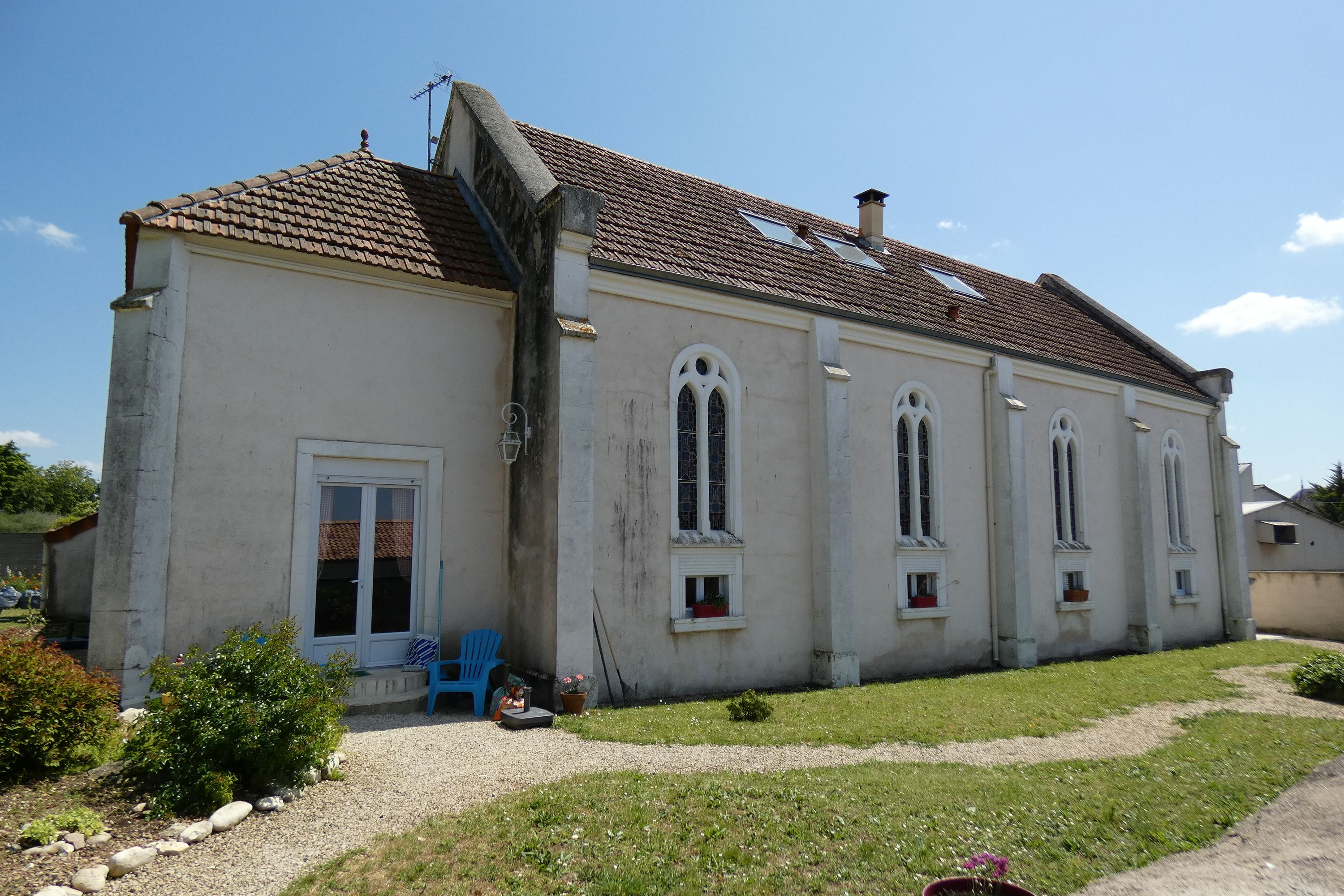 Chapelle Notre-Dame de Lesson, actuellement maison, 24 rue de la Doue