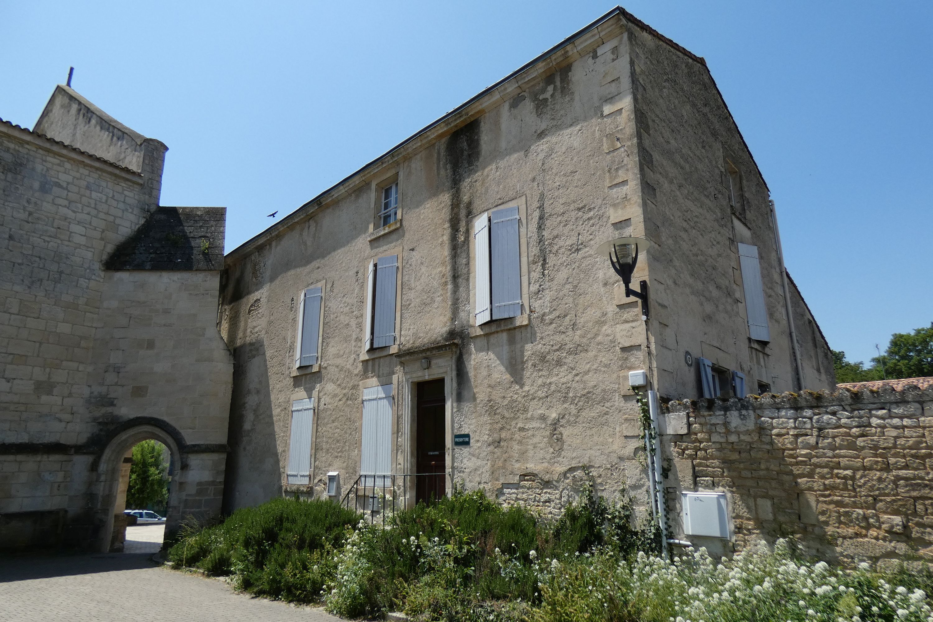 Maison puis presbytère, 6 place du Croissant