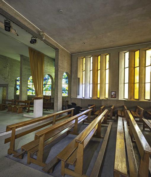 Chapelle du lycée Saint-Charles Sainte-Croix, rue Antoine-Saint-Exupéry