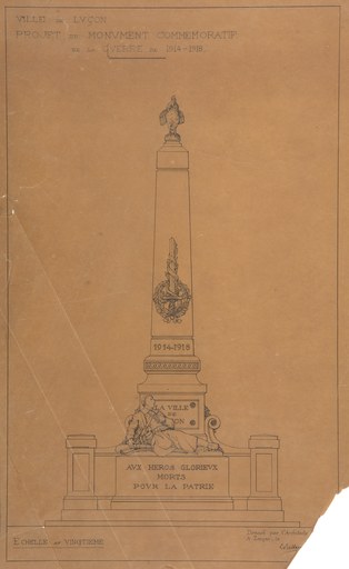 Monument aux morts de la guerre de 1914-1918, Square des Anciens Combattants