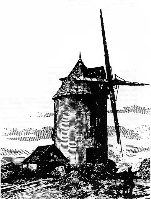 Moulin à farine de Gratteseille, Kergonan