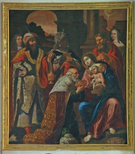 Tableau : Adoration des Mages