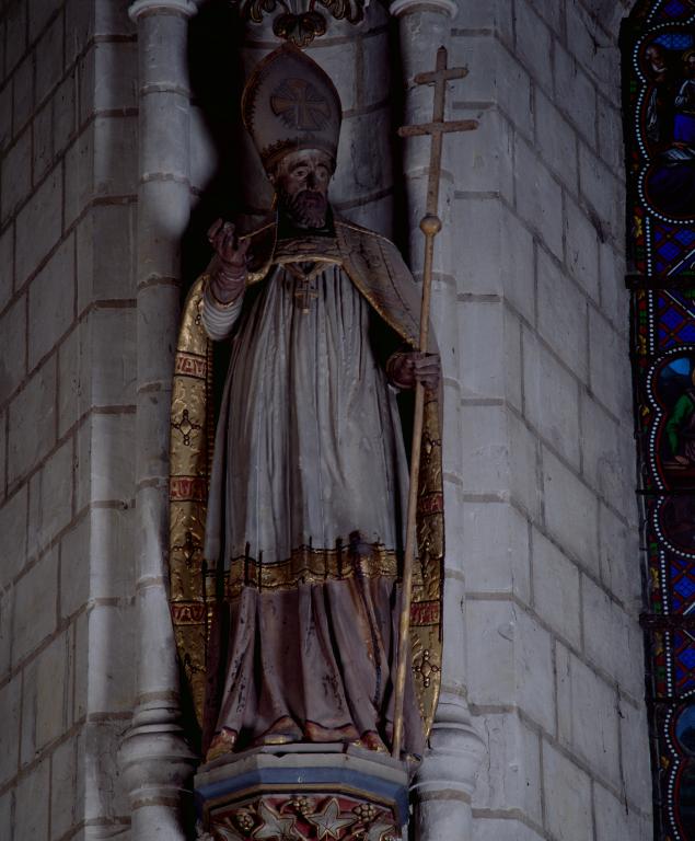 Ensemble des sculptures de l'église paroissiale Saint-Martin de Luché-Pringé