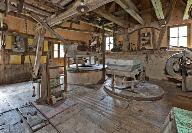 Les machines du moulin à farine de Haloppe