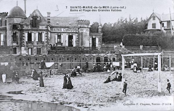 Établissement de bains dit des Grandes Vallées, 16 boulevard de l'Océan