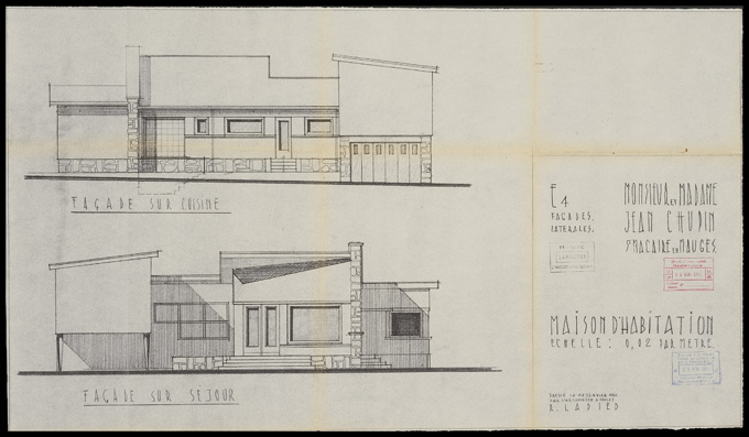 Maison de l'industriel Jean Chupin, 6 rue le Corbusier, Saint-Macaire-en-Mauges