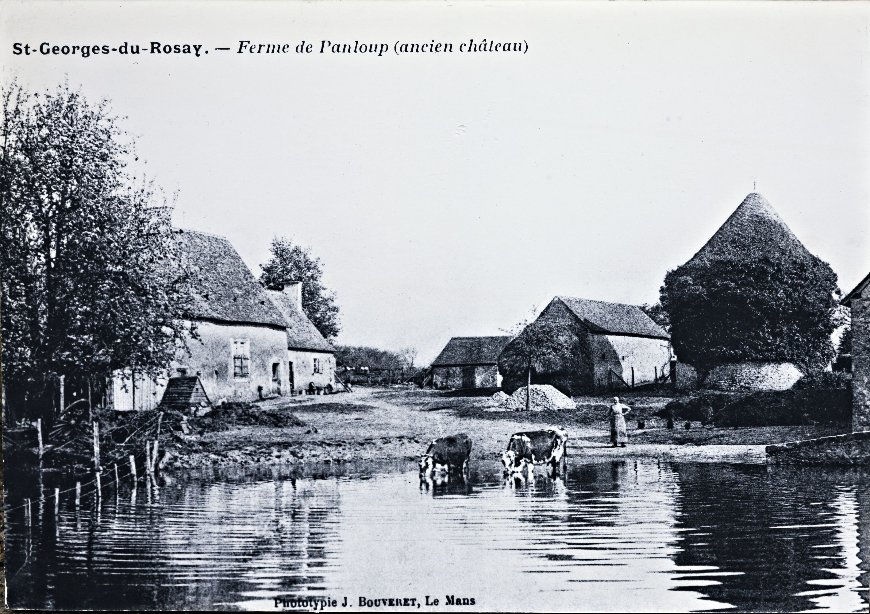 Pendloup, manoir puis ferme, actuellement maison.