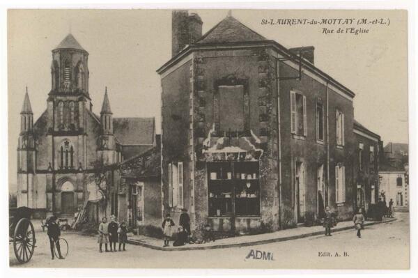 Bourg de Saint-Laurent-du-Mottay