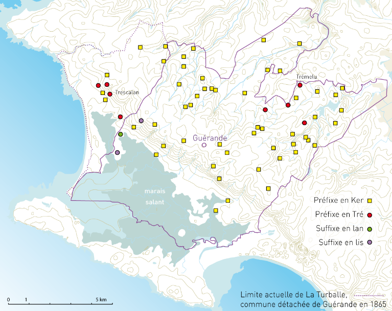 Écarts et villages de Guérande