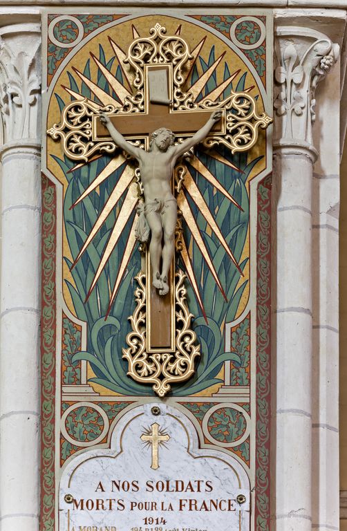 Monument aux morts, église paroissiale Saint-Martin de Louverné