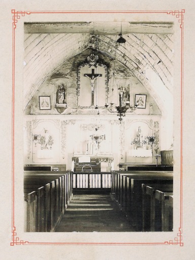 Retable du maître-Autel - Église paroissiale Saint-Louis, Blandouet (actuellement manoir de la Vallée)