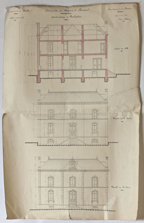 Presbytère, puis maison de retraite, actuellement EHPAD Georges Delante