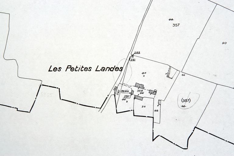 Écart, puis ferme, actuellement maison - les Petites-Landes, Saint-Léger