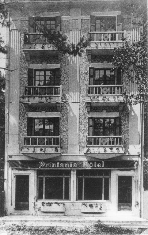 Hôtel de voyageurs Printania, puis Délice Hôtel puis la Route de la Soie, 19 avenue Marie-Louise