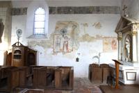 Ensemble des décors peints de l'église paroissiale Saint-Pierre et Saint-Julien de Lavenay