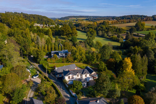 Les résidences de plaisance de l'aire d'étude "rivière Mayenne"