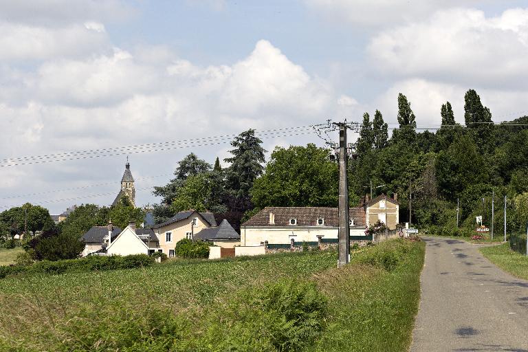 Demeure (détruite) de Launay, actuellement écart