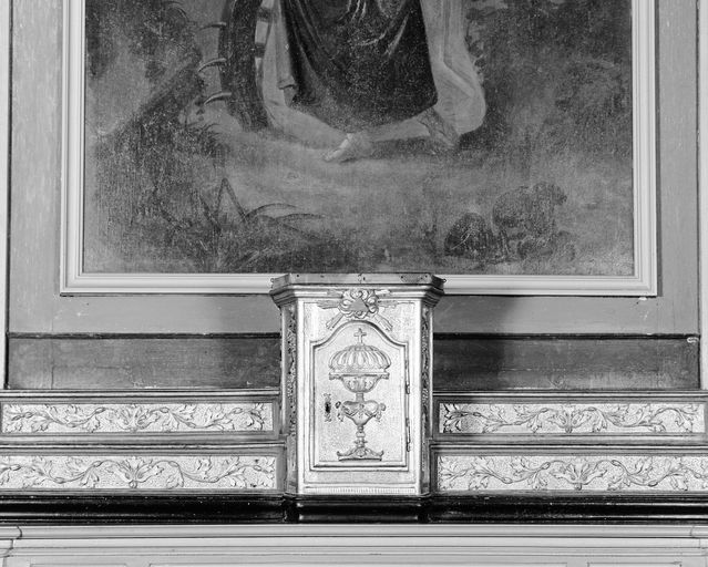Ensemble de 3 autels : de Notre-Dame du Rosaire, de sainte Catherine et de saint Pierre
