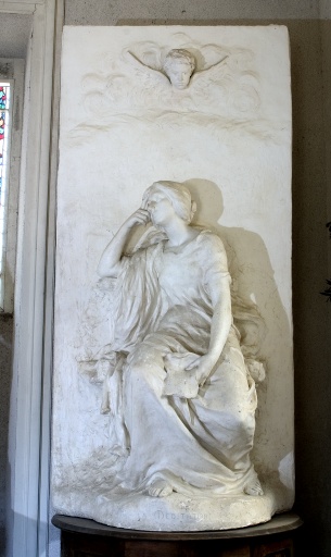 Statue : la Méditation - Chapelle funéraire de la famille Robert-Glétron