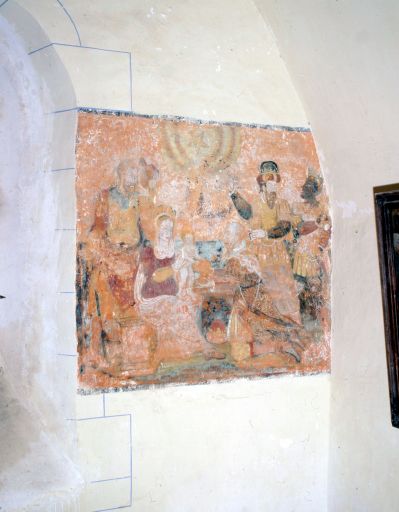 Peintures monumentales de l'église paroissiale Saint-Léger à Saint-Léger