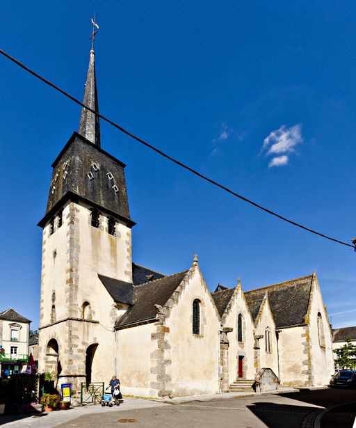 Église paroissiale Notre-Dame-de-l'Assomption - place de l'Ancien-Marché, Bais