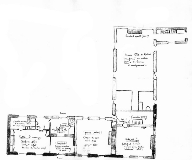 Hôtel Saint-Clair, dit aussi Kermaria, 3 rue du Faubourg-Saint-Armel