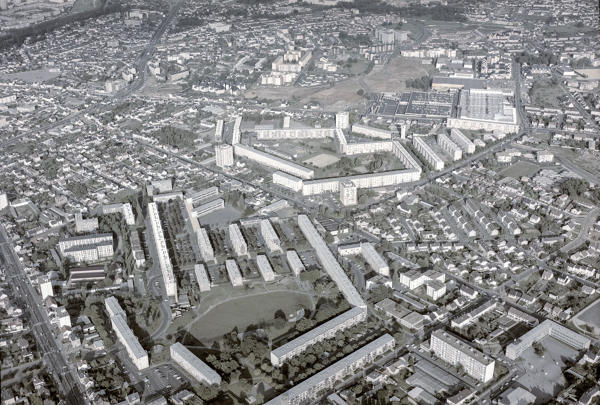 Immeubles du quartier du Ronceray-Glonnières