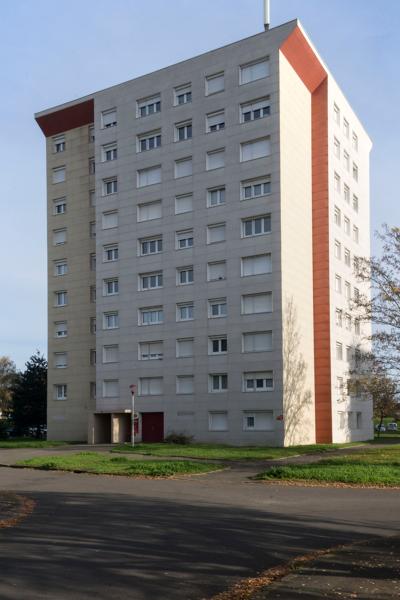 Maisons et immeubles à logements du quartier Sainte-Croix