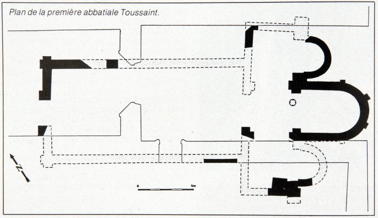 Abbaye Toussaint, actuellement bibliothèque municipale et musée David d'Angers