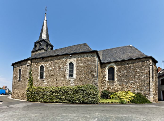 Église paroissiale Saint-Pierre - rue du Prieuré, Bierné