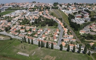 Vue aérienne du lotissement, 2010.